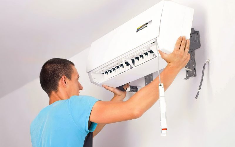 montaj aer conditionat 18000 btu cu kit de instalare inclus